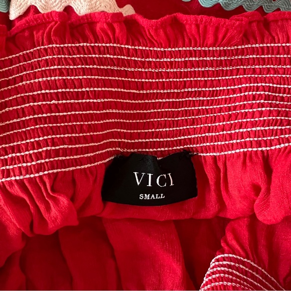 VICI Ric Rac Blouse Size Small - Picture 7 of 7